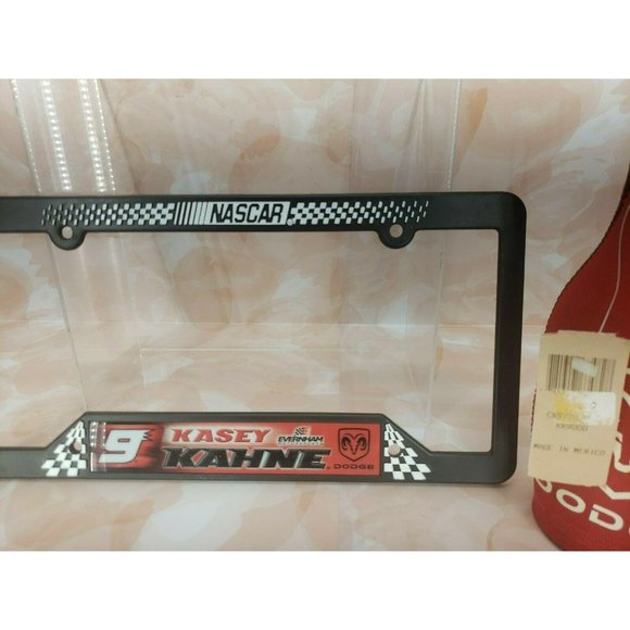 Kasey Kahne dodge #9 nascar License Plate Frame Cover bottle holder combo‎ 1T - Picture 4 of 10